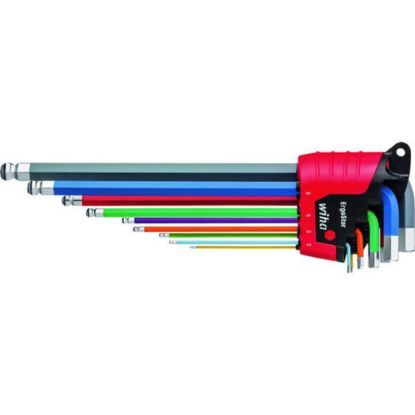 wiha社 wiha マジックリング付 蛍光色BP六角レンチセット9本組 369RE9F-TN WO店 9,192円