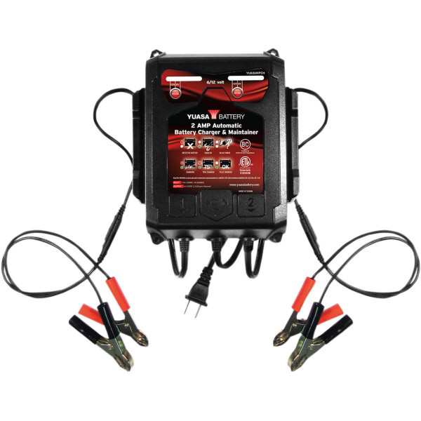 YUASA バッテリーチャージャー デュアルバンク 2A 6/12V WO店の通販は 25,358円