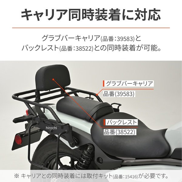 デイトナ サドルバッグサポート 右寄り エリミネーター 38524 WO店