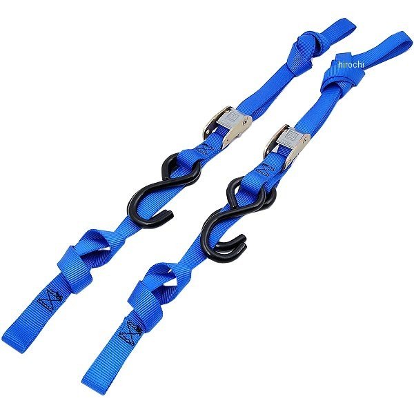 アンクラ ANCRA 幅1インチ(25mm) インテグラ タイダウン 69インチ(1753mm) 青 (左右ペア) WO店の通販は