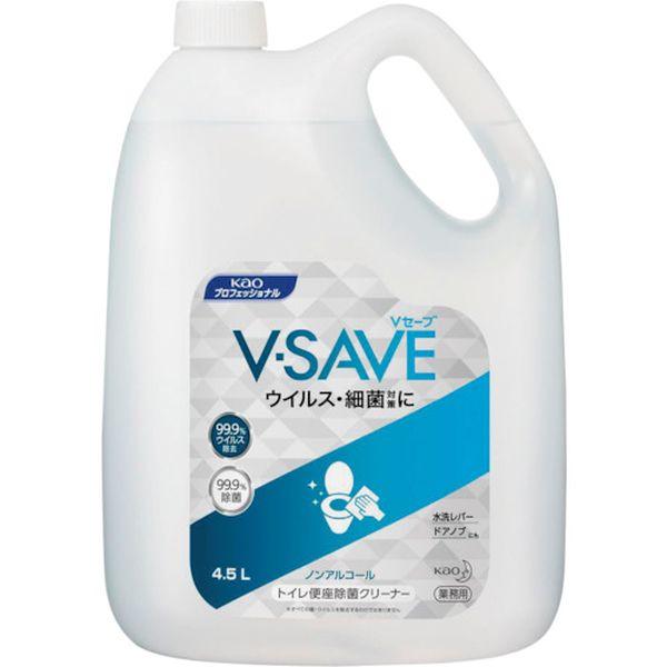 花王グループカスタマーマーケティング(株) Kao 業務用V-SAVE 便座除菌クリーナー 4.5L 398772 WO店の通販は