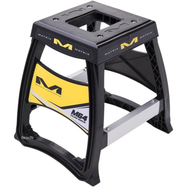 マトリックス MATRIX オフロード バイク スタンド M64 Elite 黒/イエロー WO店