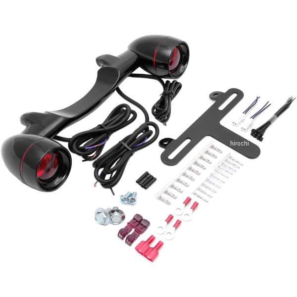 クリアキン Kuryakyn ブレット ライト リア ウインカー バー 黒 419500-TR WO店