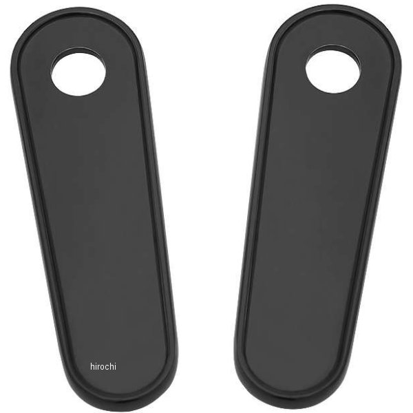 クリアキン Kuryakyn パッセンジャー フットボード ブロックオフ プレート 黒 419879-TR WO店