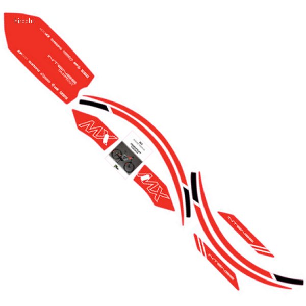 D'cor Visuals グラフィックキットキット 21年 Intense Tazer MX Expert 赤 4302-6272 WO店