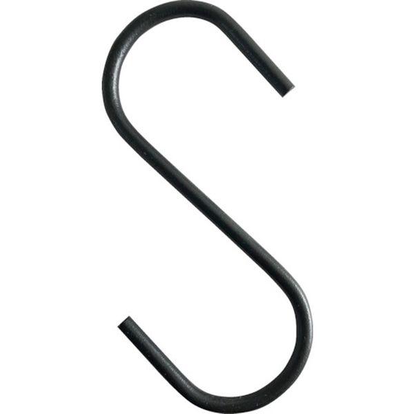 トラスコ中山(株) TRUSCO まとめ買い Sフック スチール製 300mm 黒 60個 433-6793-TN WO店