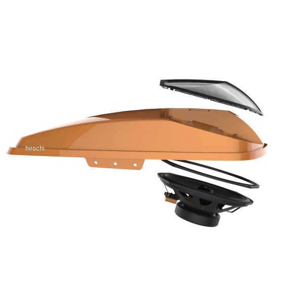 HOGTUNES スピーカー LID W/6インチ×9インチ XL 98年以降 ハーレー 4405-0716 WO店_1