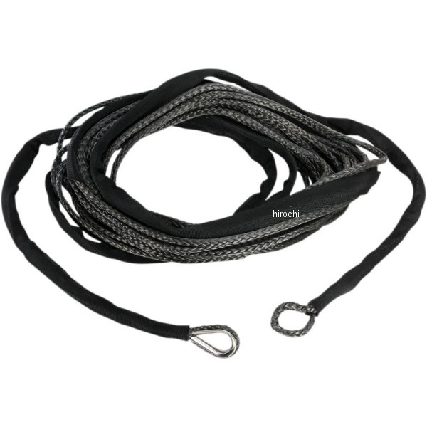 ムース MOOSE Utility Snow ウインチロープ 3/16インチ(4.7mm)X50フィート(15m) 黒 WO店の通販は