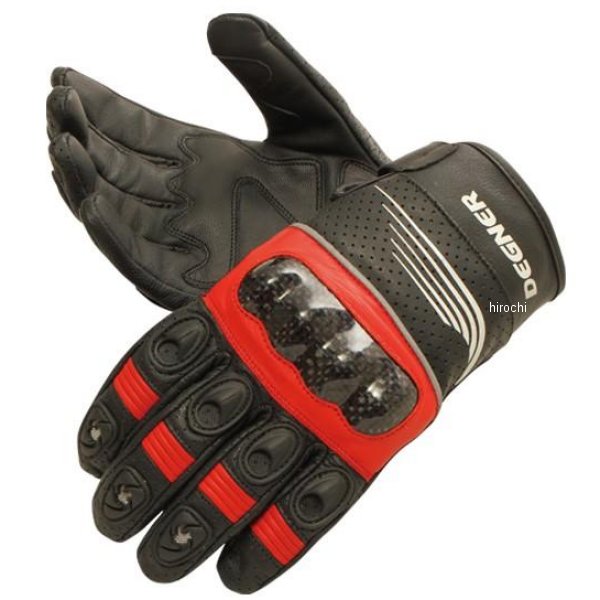 デグナー DEGNER メッシュレザーグローブ 赤 Sサイズ TG-32M WO店の通販は 6,578円