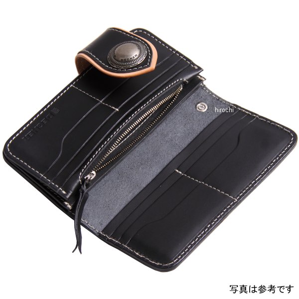 デグナー(DEGNER) レザーロングウォレット 財布 バイク用 ブラック デグナー(DEGNER) レザーロングウォレット 財布 バイク用 ブラック