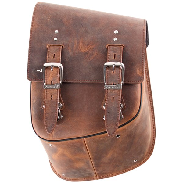 デグナー DEGNER レザー リジットサドルバッグ ブラウン WO店