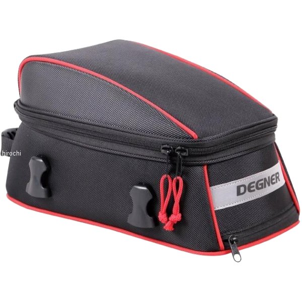デグナー DEGNER シートバッグ 黒/赤パイピング NB-172 WO店