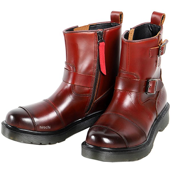 デグナー DEGNER レディースシフトガード付レザーZIPエンジニアブーツ ブラウン 23.5cm HS-B10 WO店の通販は 24,970円