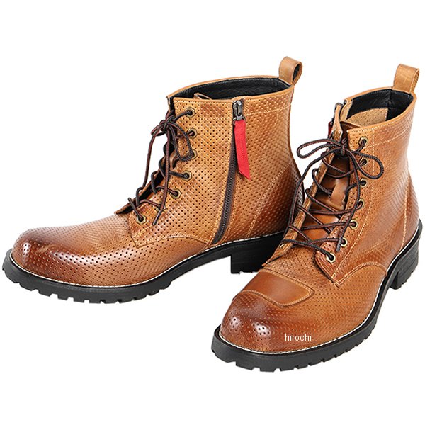 デグナー DEGNER シフトガード付レザーメッシュレザーブーツ ライトブラウン 25cm HS-B11M WO店の通販は 24,970円