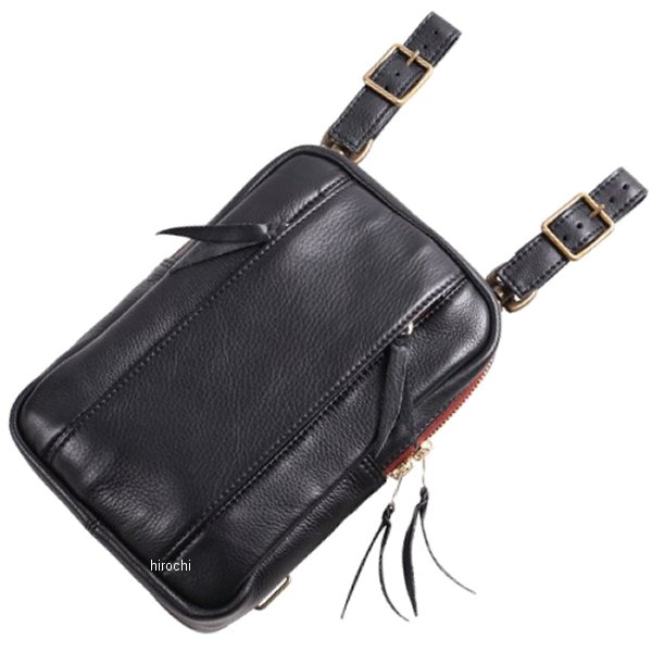 DEGNER レザー ホルスターバッグ　ボディバッグ 黒　美品 W-39 レザーホルスターバッグ | DEGNER