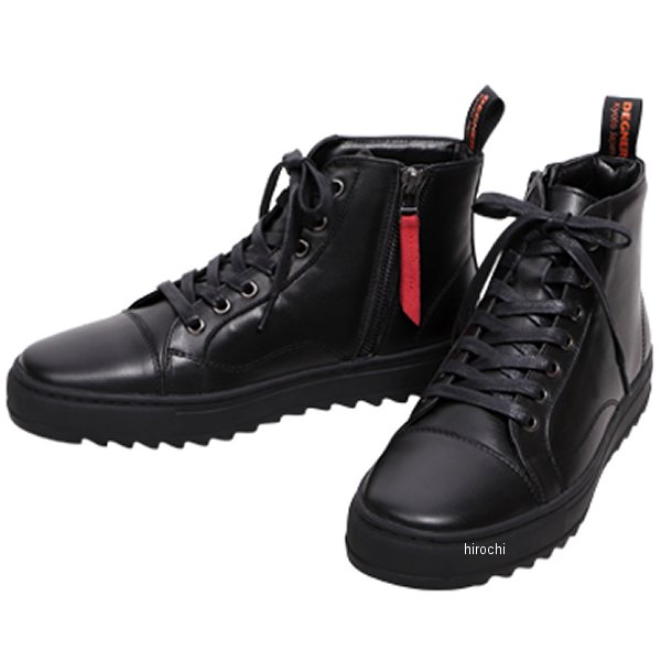 デグナー DEGNER メンズレザースニーカー 黒/黒 25cm HS-B14 WO店の通販は 15,466円