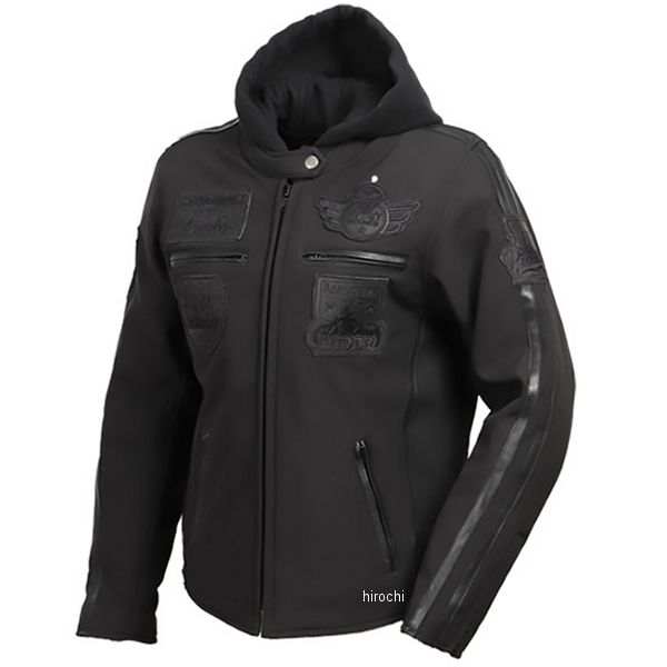 デグナー DEGNER レディースソフトシェルジャケット フード付き 黒 Sサイズ FR22WJ-9 WO店の通販は