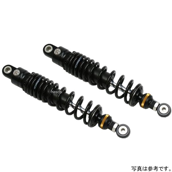 ハイパープロ HYPERPRO ツインショック T360 エマルジョン コンスタントライジング 327mm 12年-13年 ハーレー FLHR 黒 4538792125541 WO店