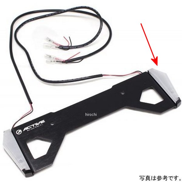 アクティブ ACTIVE リペア LED ナンバーサイド ウインカー スモーク コンパクト、コンパクトMINI用 右 WO店