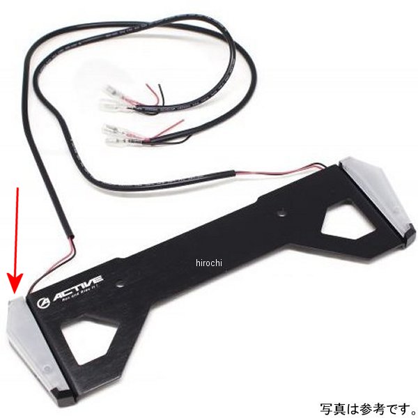 アクティブ ACTIVE リペア LED ナンバーサイド ウインカー スモーク コンパクト、コンパクトMINI用 左 WO店の通販は 6,368円