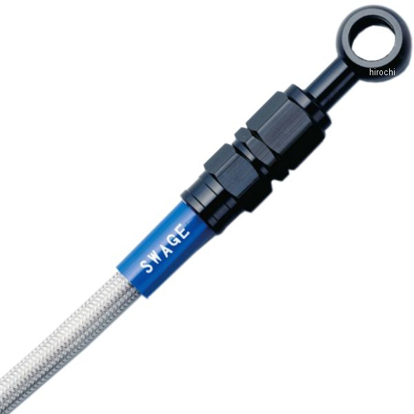 スウェッジライン SWAGE-LINE リア ブレーキホースキット 87年-99年 NSR80、NSR50 黒 クリア WO店の通販は
