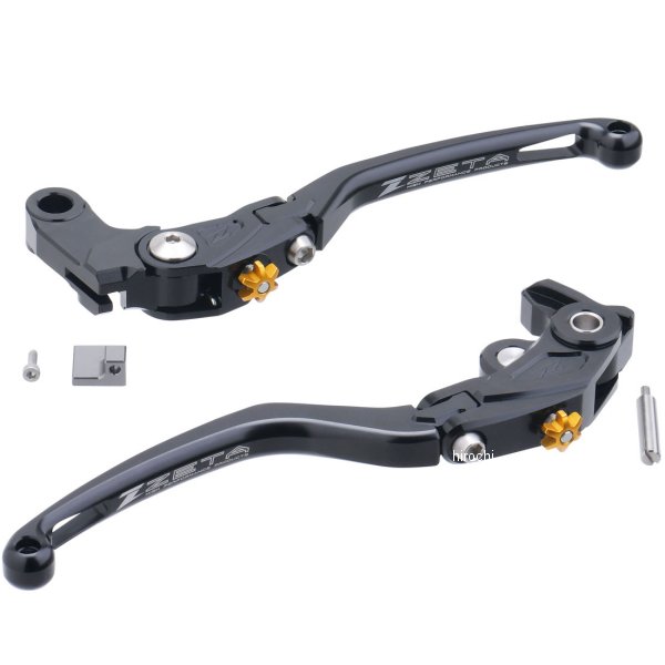 ジータ ZETA パイロット レバーセット 黒 17年-20年 YZF-R6 WO店