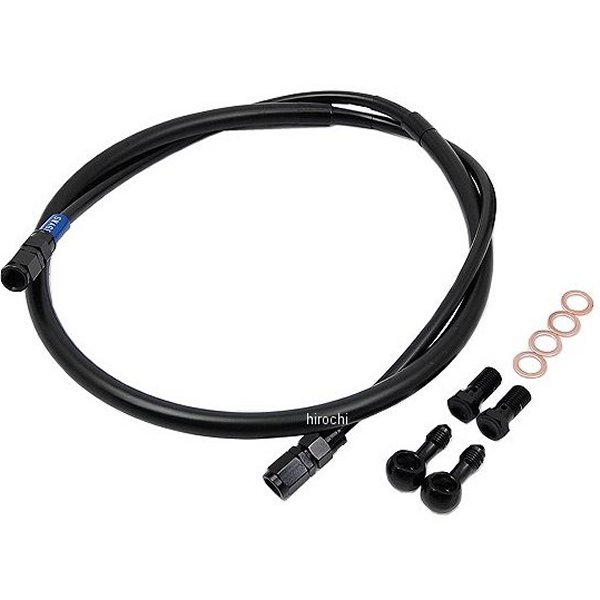 スウェッジライン SWAGE-LINE フロント ブレーキホースキット 10年以降 Dトラッカー125 黒 スモーク WO店