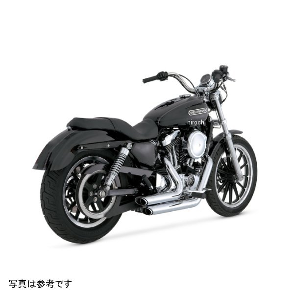 1800-0467 バンス＆ハインズ ショートショットスタッガード クローム マフラー 04年-13年 ハーレー スポーツスターファミリー 4548664286225 WO店