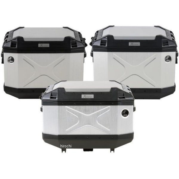 ヘプコアンドベッカー HEPCO&amp;BECKER 3BOXセット XPLORER 45L/38L シルバー HBS-XPR-ALL-40-S WO店