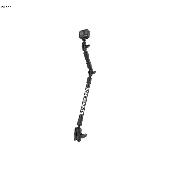 ラムマウント RAM Mounts GoProマウント＆タフポールセット 全長76.2cm 1.5インチボール RAP-201-B-124-A-GOP1 WO店