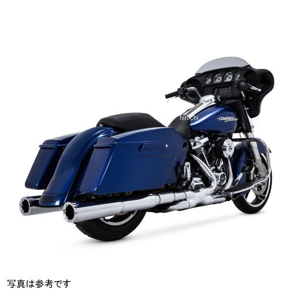 バンス＆ハインズ PCX パワーデュアルズ ヘッドパイプ クローム マフラー 17年-22年 ハーレー ツーリングファミリー 4550255783006 WO店