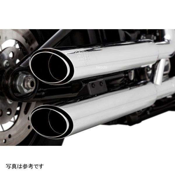 バンス＆ハインズ PCX ツインスラッシュ 3インチ スリップオンマフラー ハーレー ソフテイル クローム 4550255802745 WO店_2