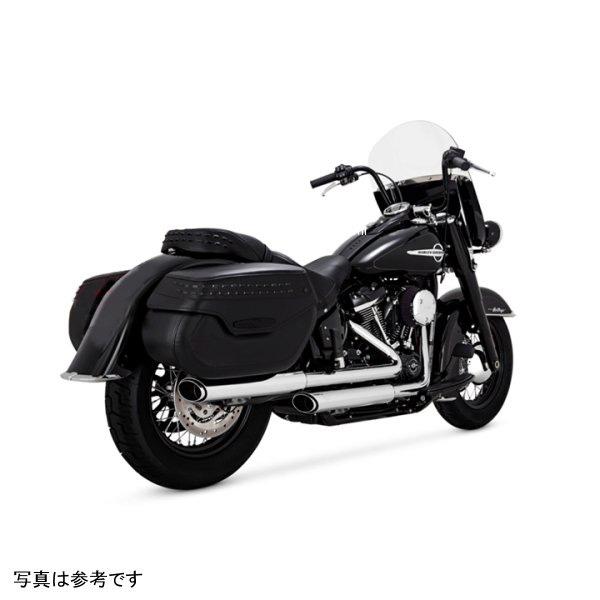 バンス＆ハインズ PCX 3in S/O ツインスラッシュ 3インチ スリップオン クローム マフラー 18年-20年 ハーレー FLDE デラックス 4550255802752 WO店