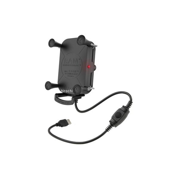 ラムマウント RAM Mounts 防水ワイヤレス充電 Xグリップ テザー付（最大15W出力） 1インチボール 4550255861285 WO店