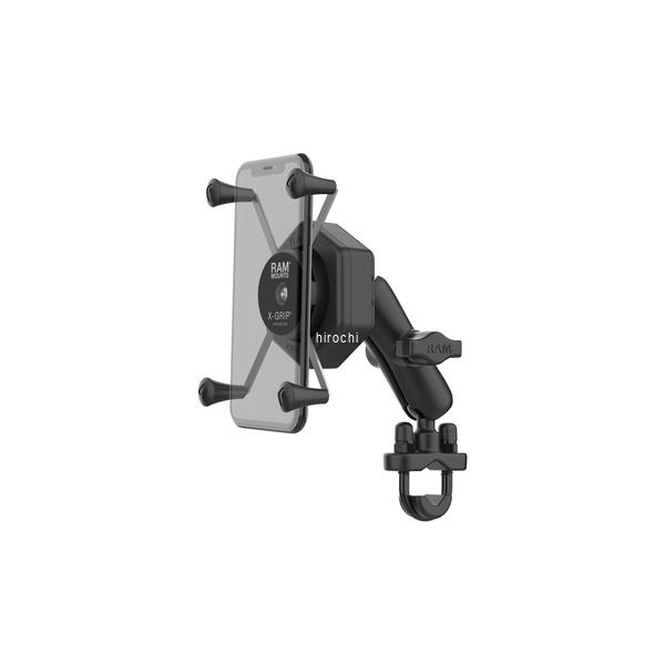 ラムマウント RAM MOUNT 防振Xグリップ(M)&amp;U字クランプベースセット(標準アーム) 黒 4550255980771 WO店