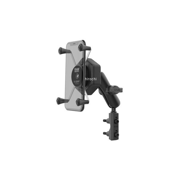 ラムマウント RAM MOUNT 防振Xグリップ(M)&マスターシリンダークランプセット(標準アーム) 黒 4550255980795 WO店