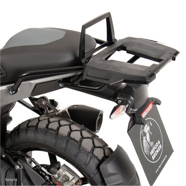 へプコアンドベッカー HEPCO&BECKER トップケースキャリア アルラック 23年-24年 R1300GS 黒 6526532 01 01 WO店
