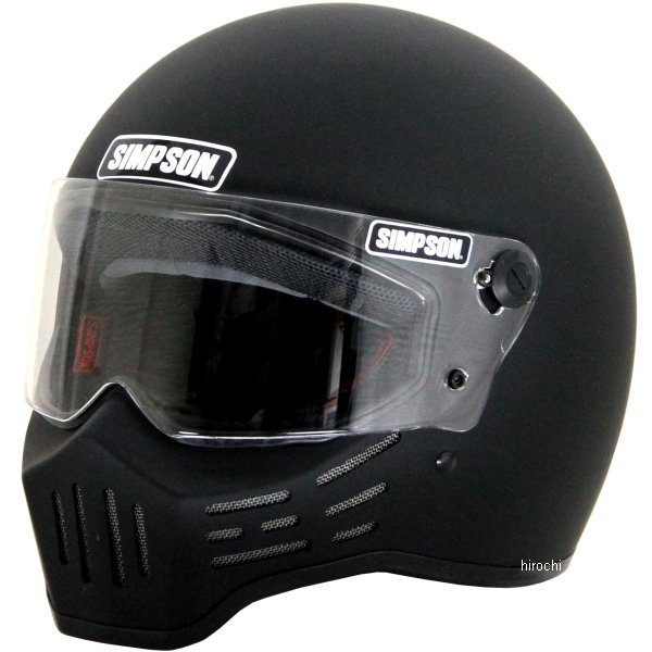 3305126100 シンプソン SIMPSON フルフェイスヘルメット M30 マットブラック 61cm 7-5/8 WO店
