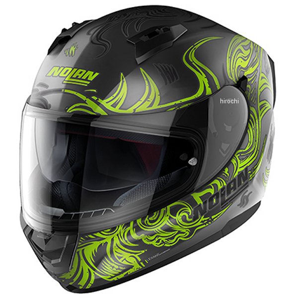 ごん ノーラン NOLAN フルフェイスヘルメット N606 MUSE イエロー71 L