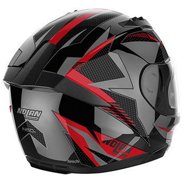 ノーラン NOLAN フルフェイスヘルメット N606 WIRING レッド74 Lサイズ 45657 WO店