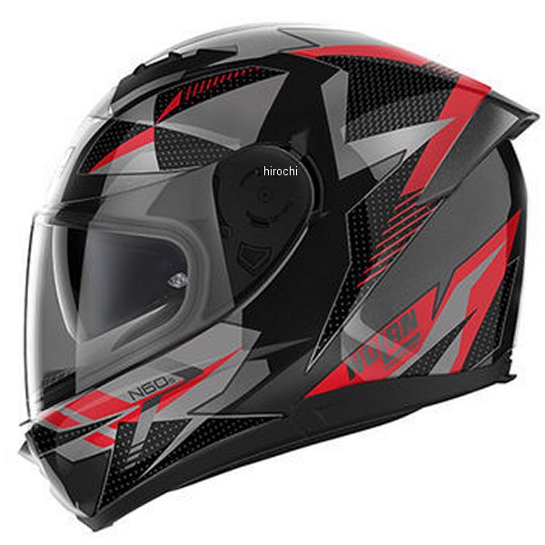 ノーラン NOLAN フルフェイスヘルメット N606 WIRING レッド74 Lサイズ 45657 WO店