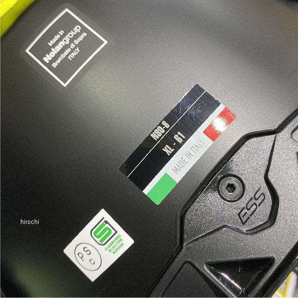 ノーラン NOLAN フルフェイスヘルメット N606 WIRING レッド74 Lサイズ 45657 WO店