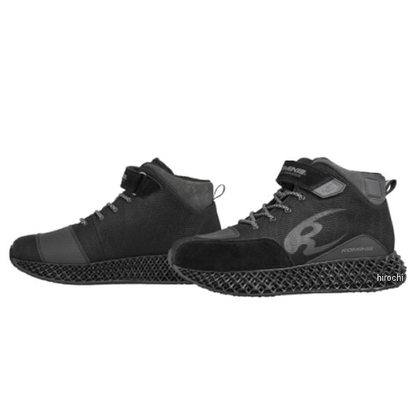コミネ KOMINE 3Dプリントエアライディングシューズ 黒 27cm 4573325785106 WO店の通販は