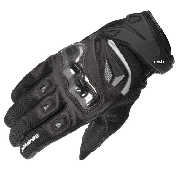 コミネ KOMINE 春夏モデル カーボンプロテクトレザーメッシュグローブ 茶 3XLサイズ 4573325796041 WO店の通販は 6,865円