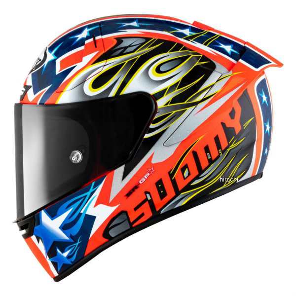 完璧 スオーミー SUOMY フルフェイスヘルメット SR-GP GLORY RACE Sサイズ WO店