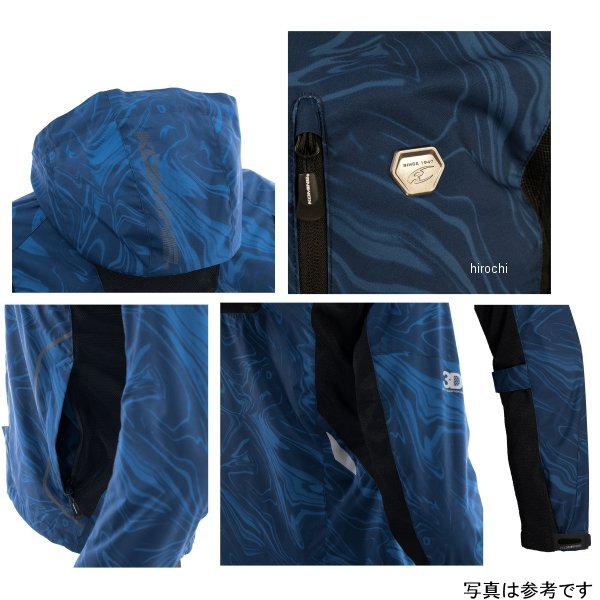 コミネ KOMINE 春夏モデル プロテクトハーフメッシュパーカ ゲンリ 黒 2XLサイズ 4582611201411 WO店_2