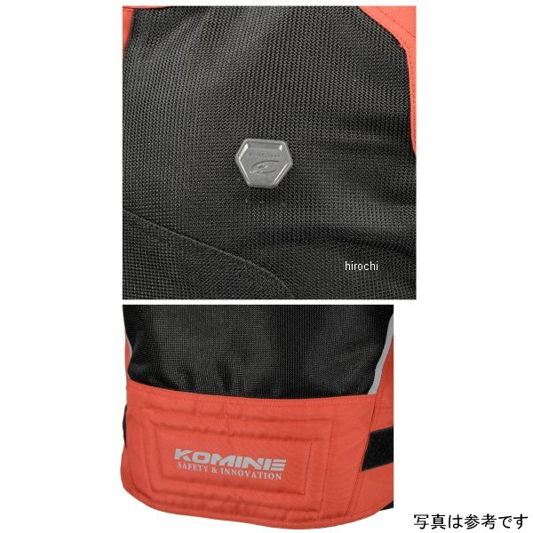 コミネ KOMINE 春夏モデル プロテクトカーボンメッシュジャケット ネイビー/黒 XLサイズ 4582611210703 WO店_3