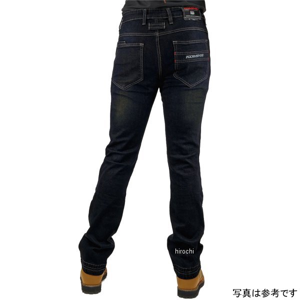 コミネ KOMINE 春夏モデル ジーンズ 黒 5XLBサイズ 4582611212639 WO店