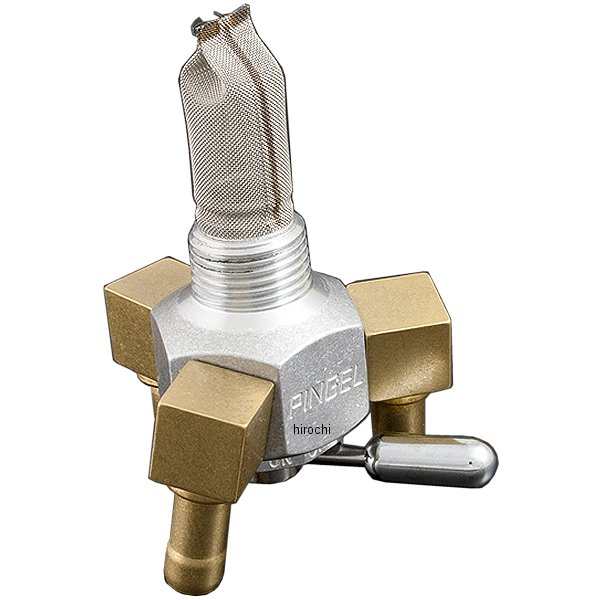 ピンゲル PINGEL トリプルアウトハイフローガソリンコック レーシング 1/4NPT HEXDESIGN ON&OFF WO店の通販は