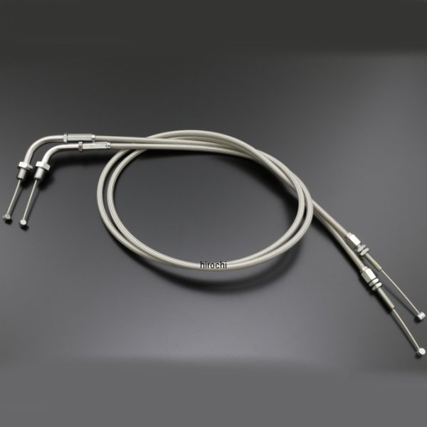 ピーエムシー PMC ステンレスメッシュコーティング スロットルワイヤー ロング 110cm WO店